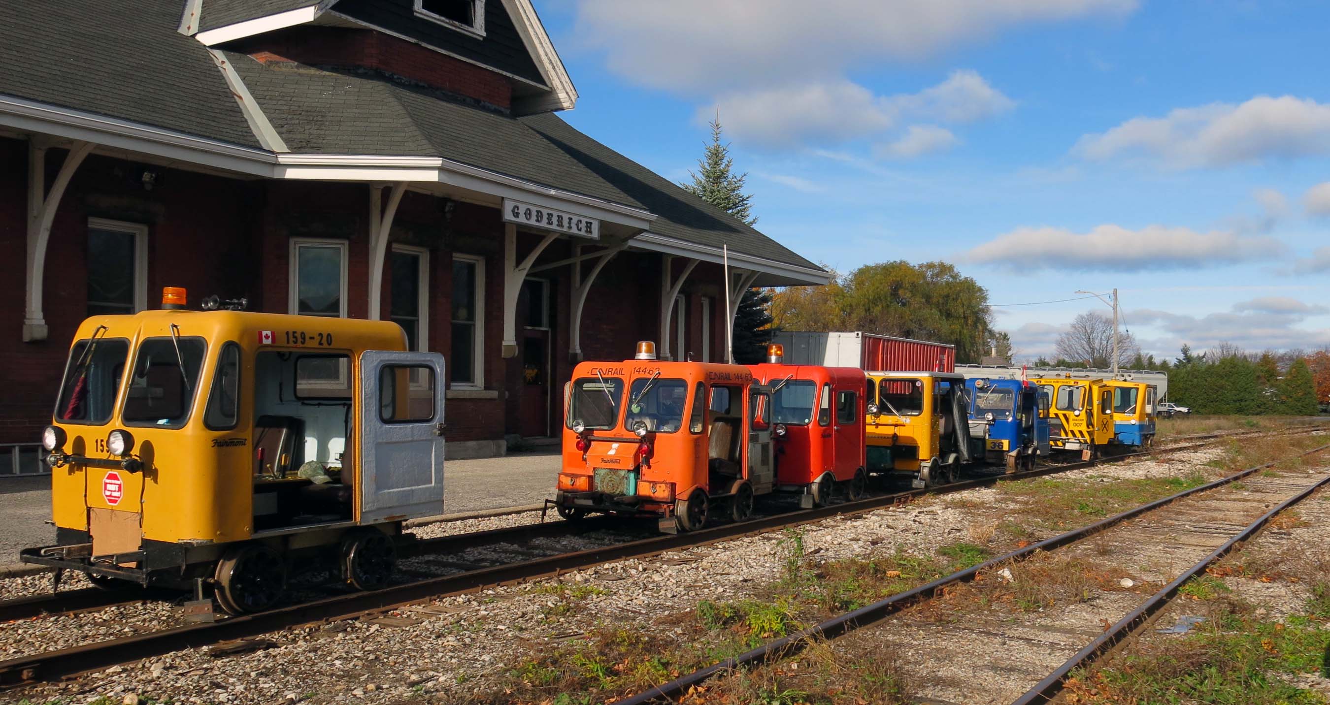 Lineup at Goderich Ontario